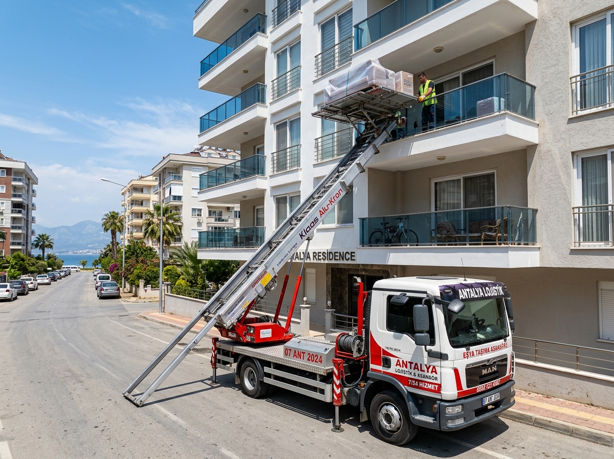 Mobil Dış Cephe Asansörü